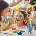 Face Painting Brushes Pack Of 5 - Why Not Shop