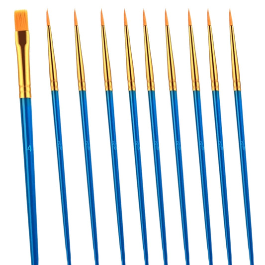 Face Painting Brushes Pack of 10 | Why Not Shop