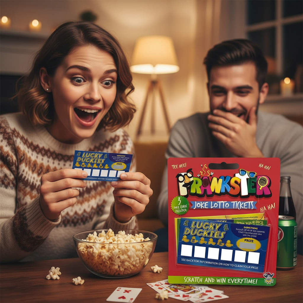 Fake Joke Lotto Lottery Scratch Cards Pack Of 3 | Merthyr Tydfil | Why Not Shop Online