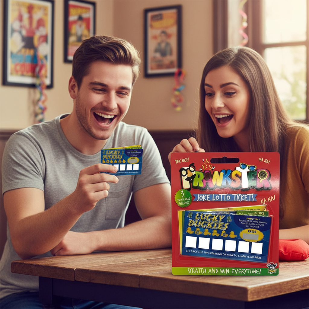 Fake Joke Lotto Lottery Scratch Cards Pack Of 3 | Merthyr Tydfil | Why Not Shop Online