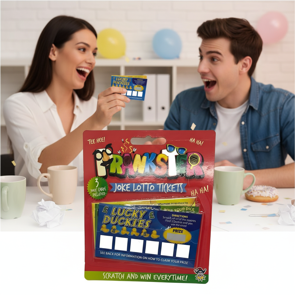 Fake Joke Lotto Lottery Scratch Cards Pack Of 3 | Merthyr Tydfil | Why Not Shop Online