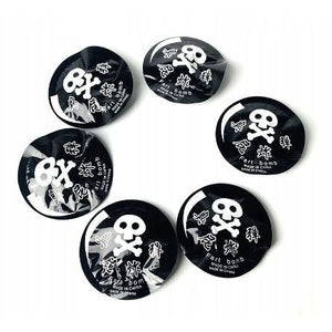 Fart Bomb Bags Black And White Skull | Why Not Shop