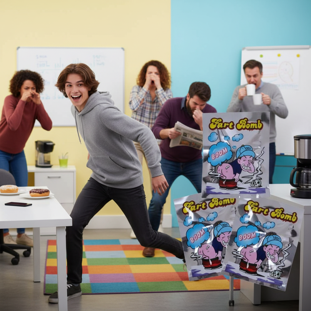 Pack of 10 Fart Bomb Bags Silver | Merthyr Tydfil | Why Not Shop Online