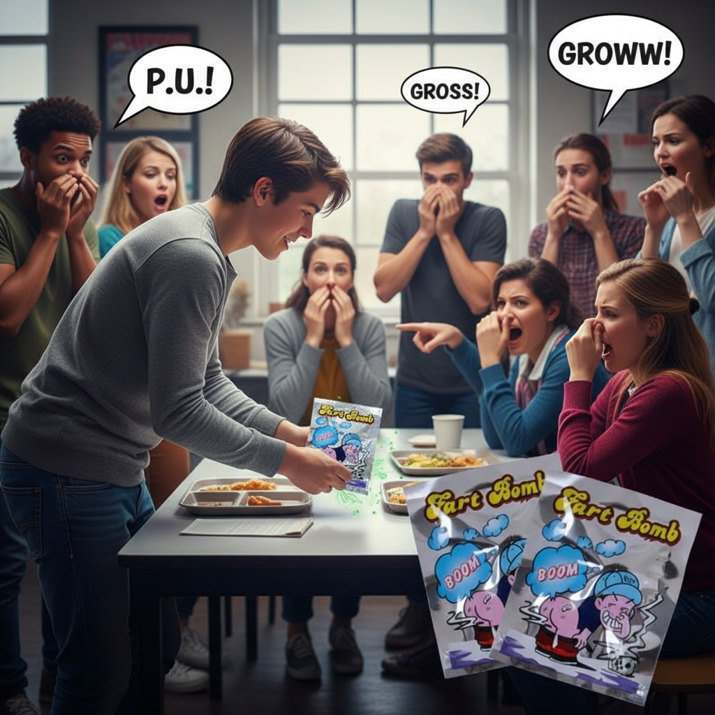 Pack of 10 Fart Bomb Bags Silver | Merthyr Tydfil | Why Not Shop Online