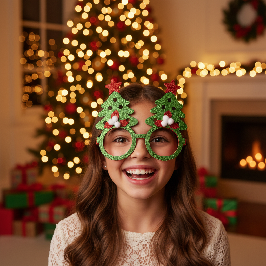 Festive Christmas Tree Novelty Glasses | Merthyr Tydfil | Why Not Shop Online