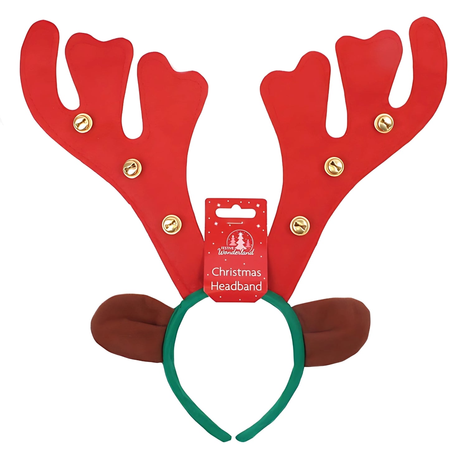 Festive Plush Reindeer Antlers with Jingling Bells | Merthyr Tydfil | Why Not Shop Online