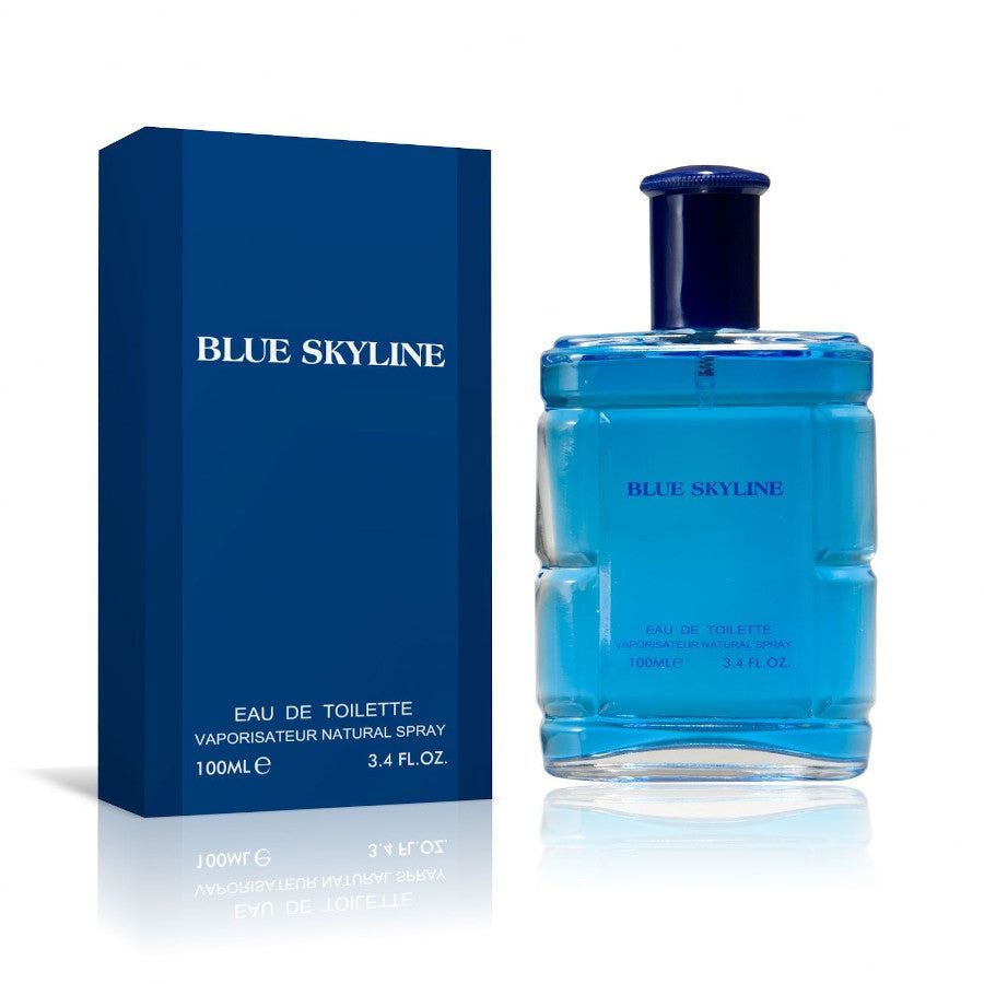 Fine Perfumery Blue Skyline 100ml EDT Spray For Men | Merthyr Tydfil | Why Not Shop Online