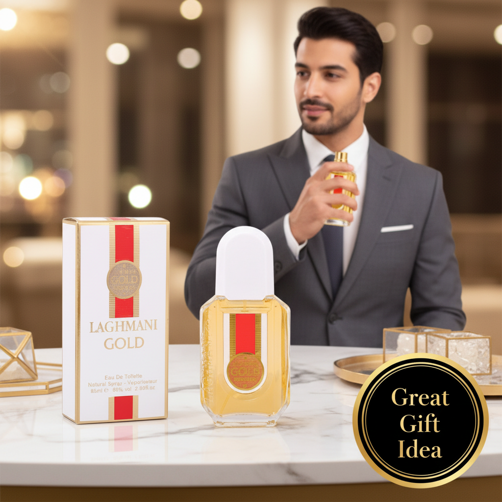 Fine Perfumery Laghmani White Gold 85ml Edt Spray For Men