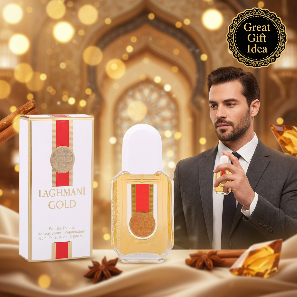 Fine Perfumery Laghmani White Gold 85ml Edt Spray For Men