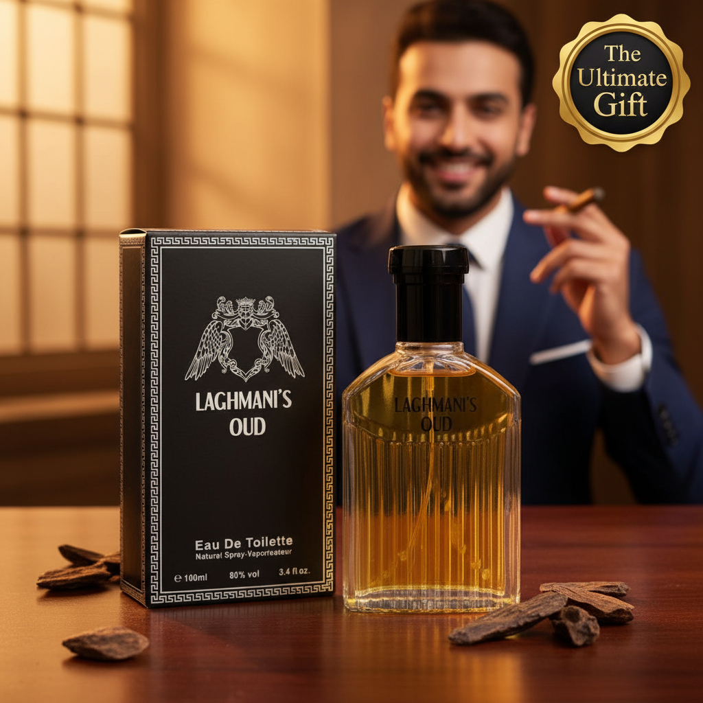 Fine Perfumery Laghmani’s Oud Black 100ml Edt Unisex Spray | Merthyr Tydfil | Why Not Shop Online