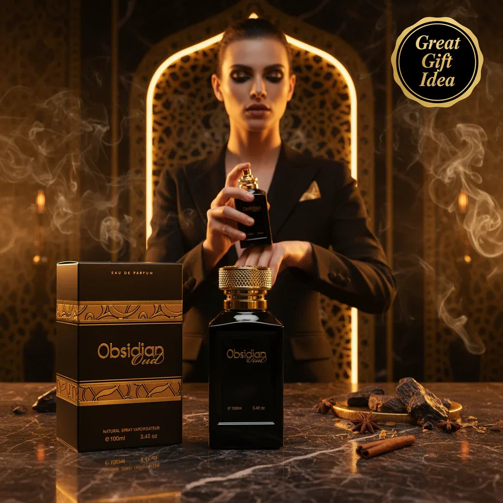 Fine Perfumery Obsidian Oud 100ml EDP Spray – Unisex Fragrance - Why Not Shop