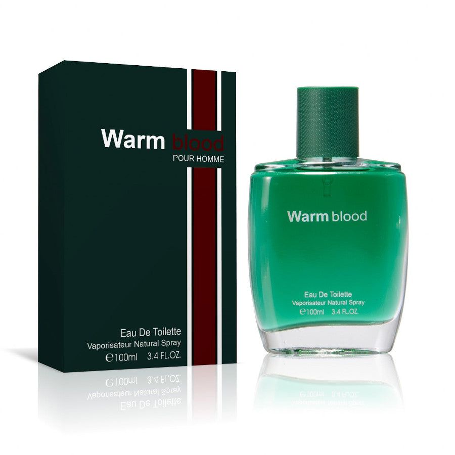 Fine Perfumery Warm Blood 100ml EDT Spray For Men | Merthyr Tydfil | Why Not Shop Online