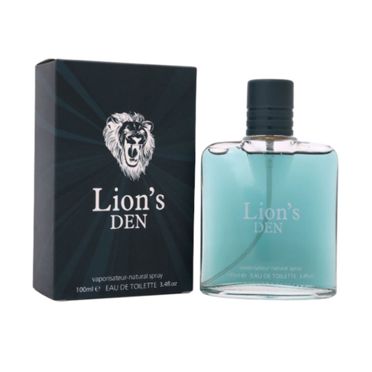 Fine Perfumery Lion's Den 100ml EDT Spray For Men
