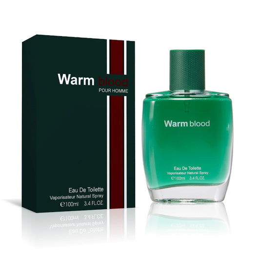 Fine Perfumery Warm Blood 100ml EDT Spray For Men