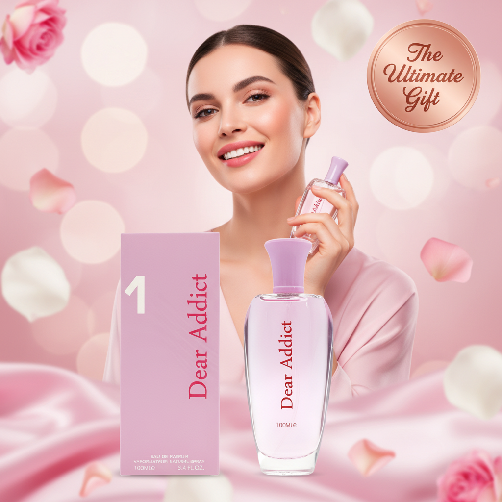 Fine Perfumery Dear Addict 100ml EDP Spray For Women | Merthyr Tydfil | Why Not Shop Online