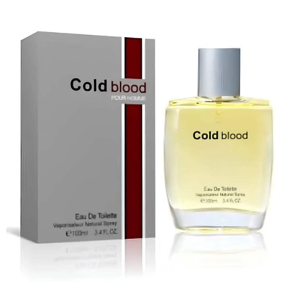 Fine Perfumery Mens Cold Blood - 100ml EDT Spray