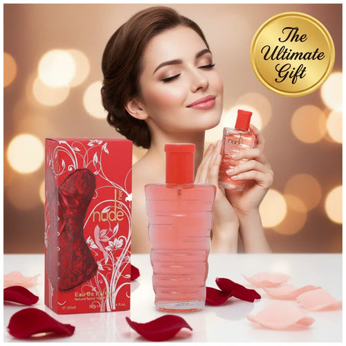 Fine Perfumery Nude Red EDP Spray for Women - 100ml Luxe Fragrance - Why Not Shop