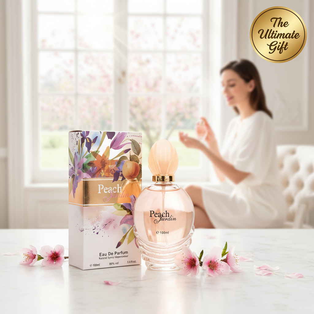 Fine Perfumery Peach Jardin 100ml Edp Spray For Women | Merthyr Tydfil | Why Not Shop Online