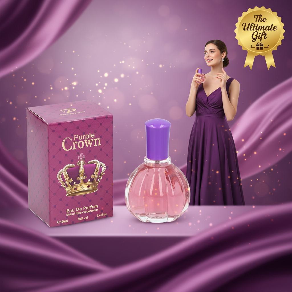 Fine Perfumery Purple Crown 100ml EDP Spray For Women | Merthyr Tydfil | Why Not Shop Online
