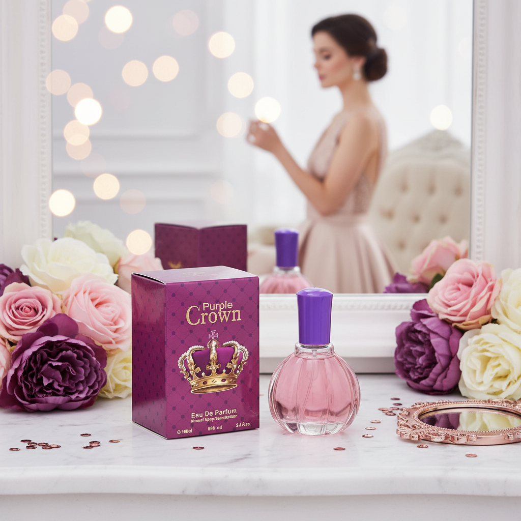 Fine Perfumery Purple Crown 100ml EDP Spray For Women | Merthyr Tydfil | Why Not Shop Online