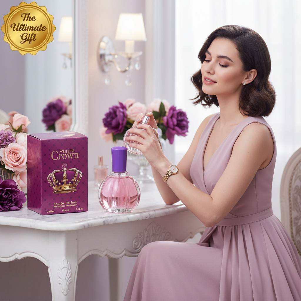 Fine Perfumery Purple Crown 100ml EDP Spray For Women | Merthyr Tydfil | Why Not Shop Online