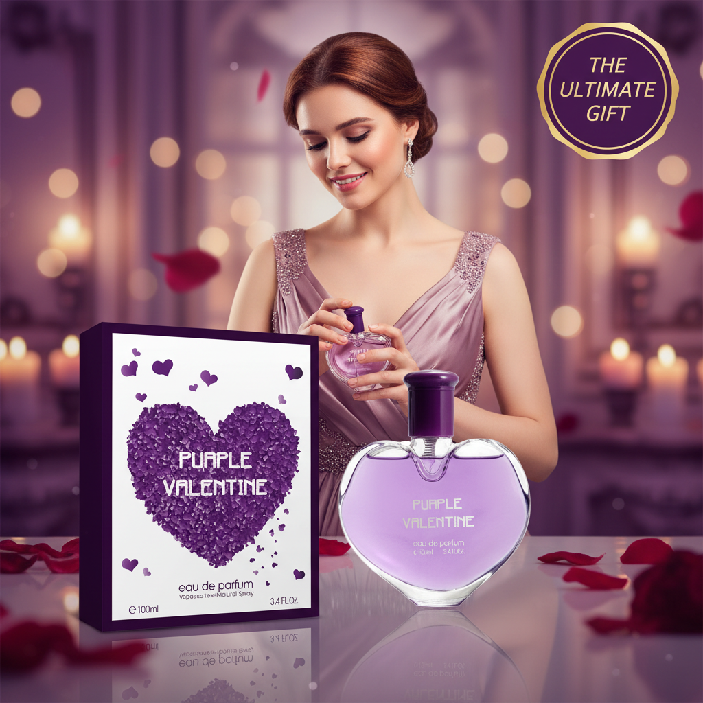 Fine Perfumery Purple Valentine 100ml Edp Spray For Women | Merthyr Tydfil | Why Not Shop Online