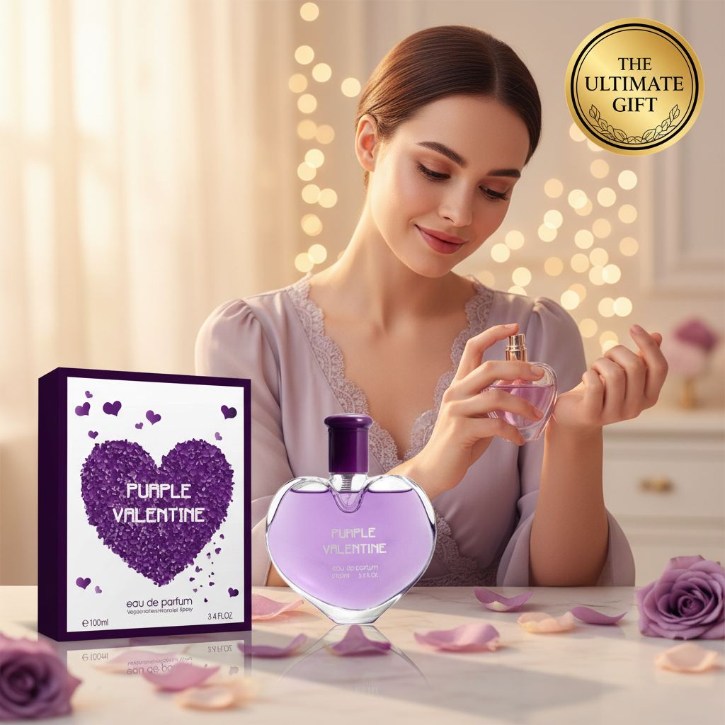 Fine Perfumery Purple Valentine 100ml Edp Spray For Women | Merthyr Tydfil | Why Not Shop Online