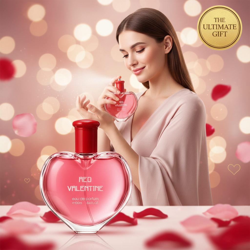 Fine Perfumery Red Valentine 100ml EDP Spray For Women | Merthyr Tydfil | Why Not Shop Online