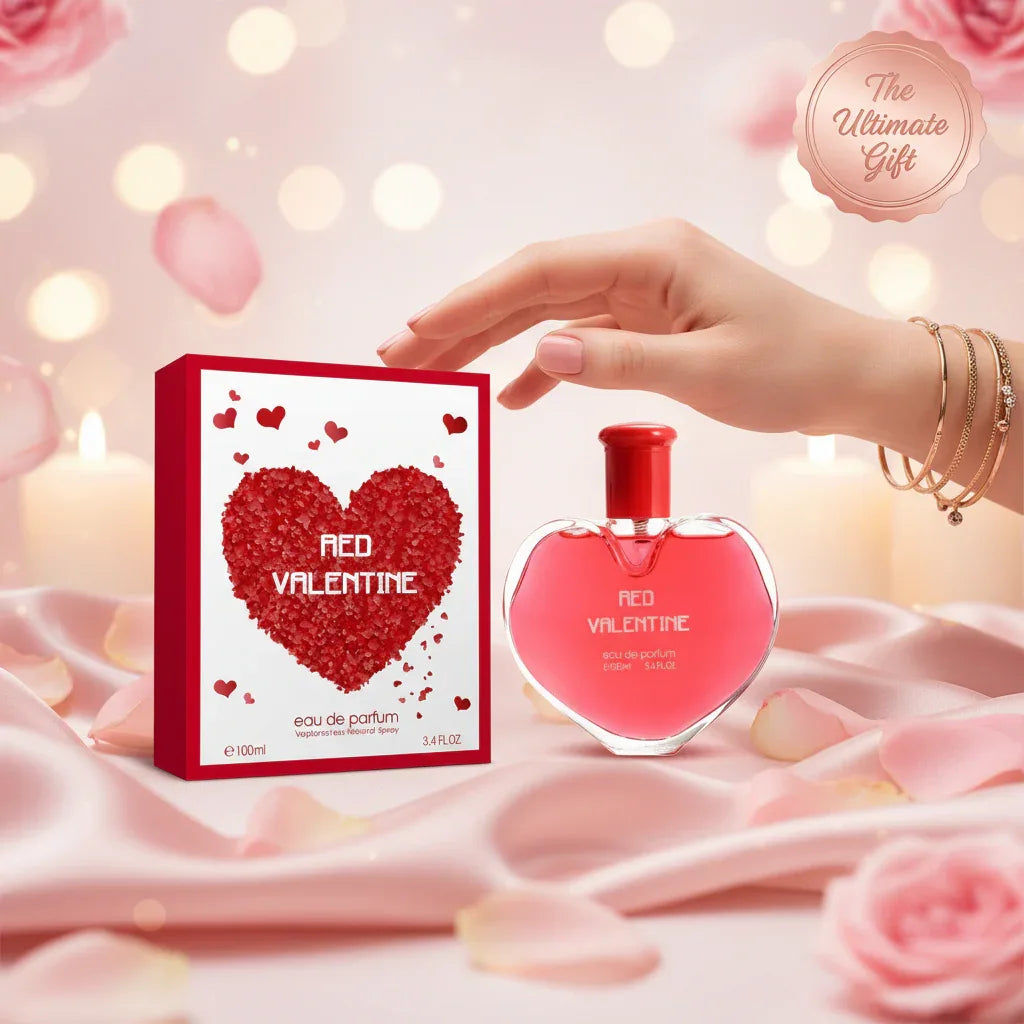 Fine Perfumery Red Valentine EDP Spray - 100ml Luxury Women's Fragrance - Why Not Shop