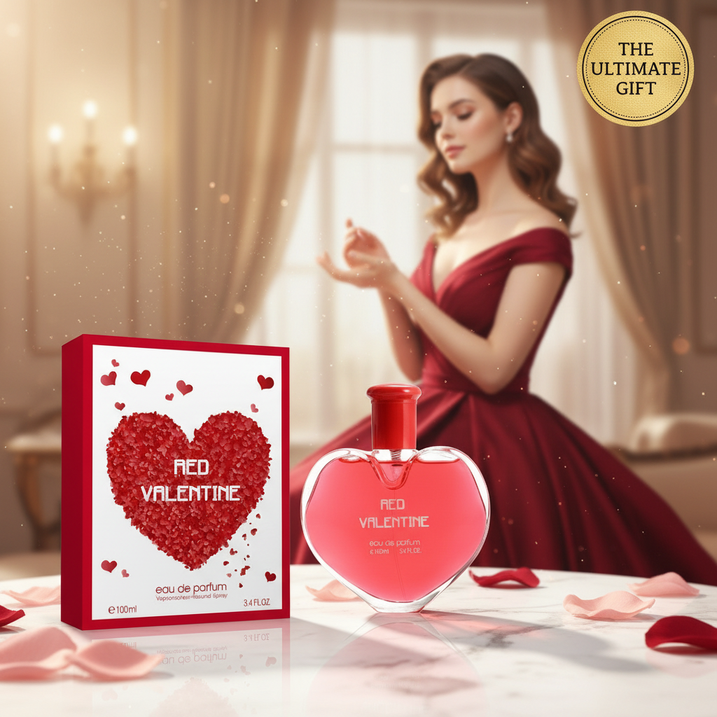 Fine Perfumery Red Valentine 100ml EDP Spray For Women | Merthyr Tydfil | Why Not Shop Online