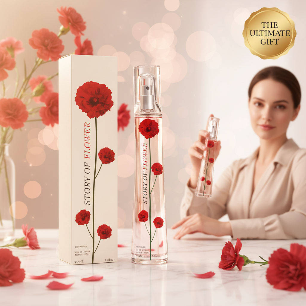 Fine Perfumery Story Of Flower 50ml EDP Spray For Women | Merthyr Tydfil | Why Not Shop Online