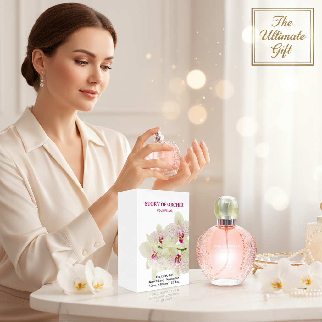 Fine Perfumery Story Of Orchid 100ml EDP Spray For Women | Merthyr Tydfil | Why Not Shop Online