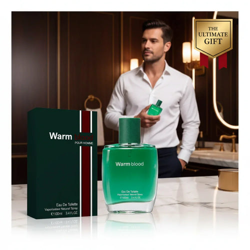 Fine Perfumery Warm Blood EDT Spray for Men - 100ml - Why Not Shop