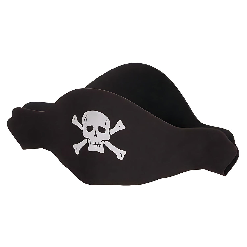 Flat Pirate Hats Black & White | Why Not Shop