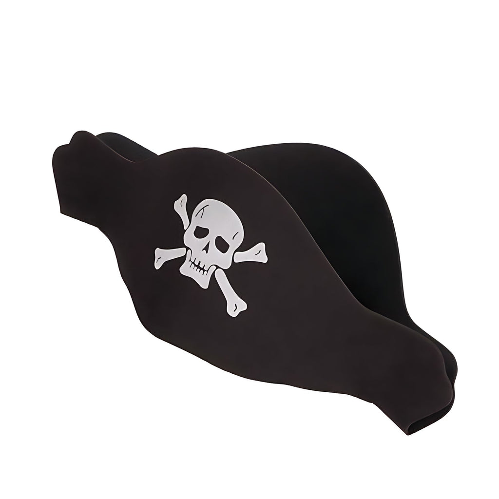 Flat Pirate Hats Black & White | Why Not Shop