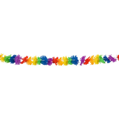 Flower Rainbow Hawaiian Garland 3 Metres | Why Not Shop