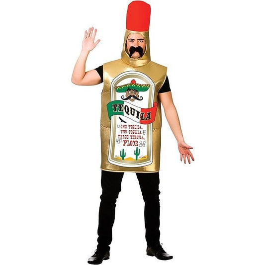 Funny Tequila Bottle Adults Fancy Dress Costume One Size | Merthyr Tydfil | Why Not Shop Online