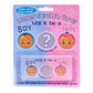 Gender Reveal Scratch Cards For Boys Pack of 12 Ideal For Baby Shower Games | Why Not Shop