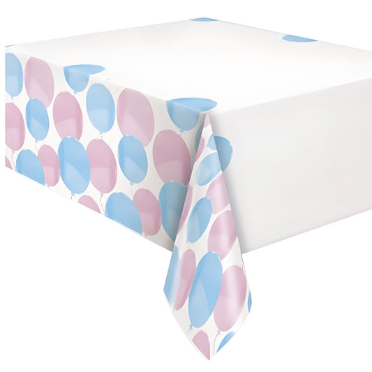 Gender Reveal Party Plastic Table Cover 54x84in | Merthyr Tydfil | Why Not Shop Online