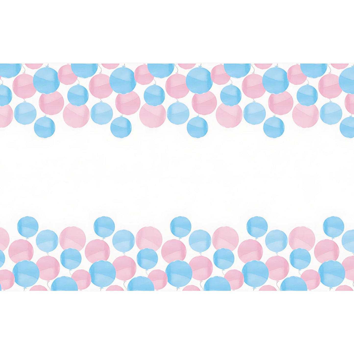 Gender Reveal Party Plastic Table Cover 54x84in | Merthyr Tydfil | Why Not Shop Online