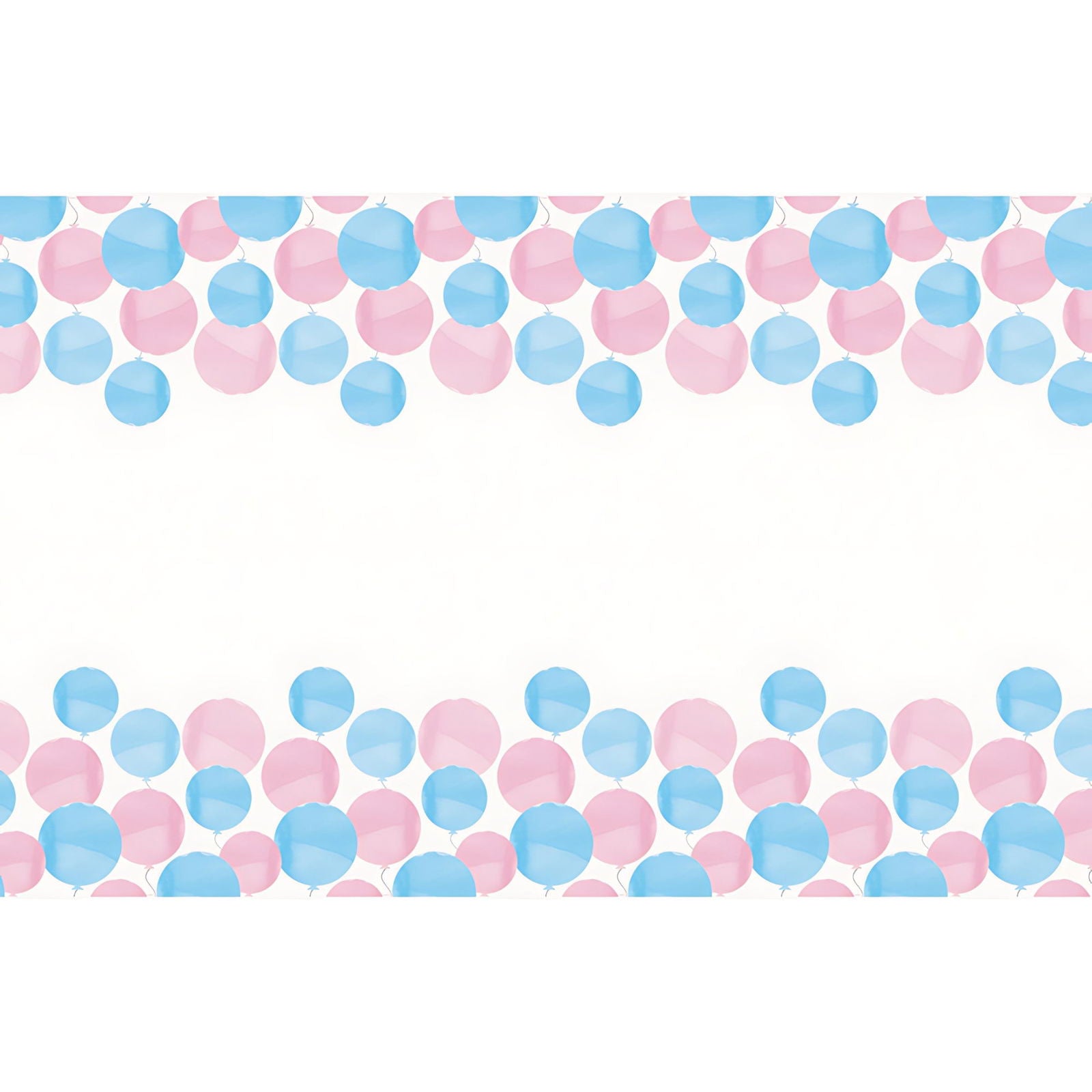 Gender Reveal Party Plastic Table Cover 54x84in | Merthyr Tydfil | Why Not Shop Online