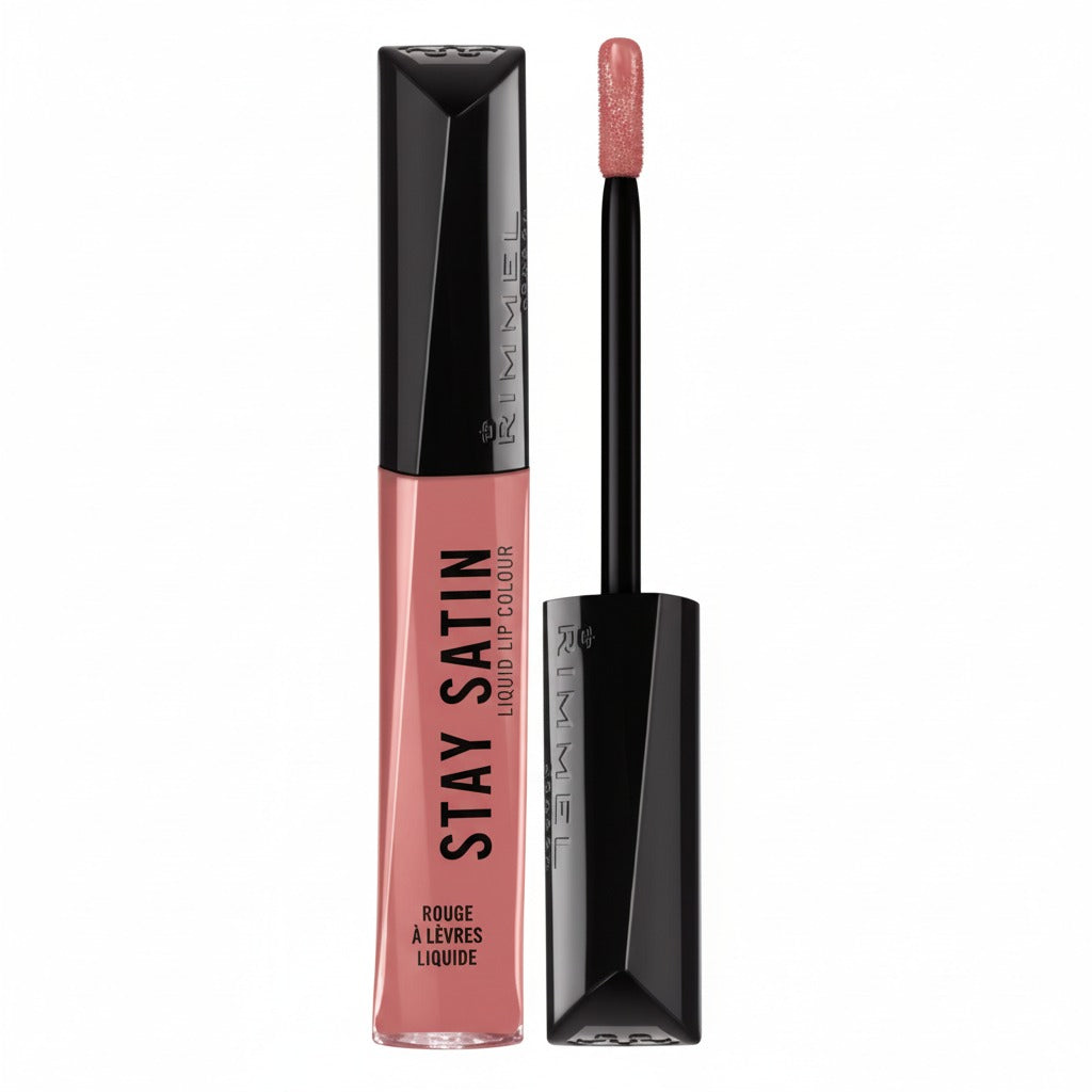 Rimmel Stay Satin Liquid Lip Colour Nude Lip Gloss 210 it Girl | Merthyr Tydfil | Why Not Shop Online