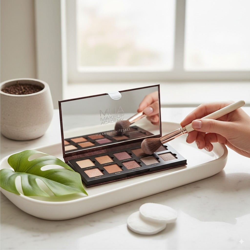 MUA Velvet Nudes 10 Piece Eyeshadow Palette