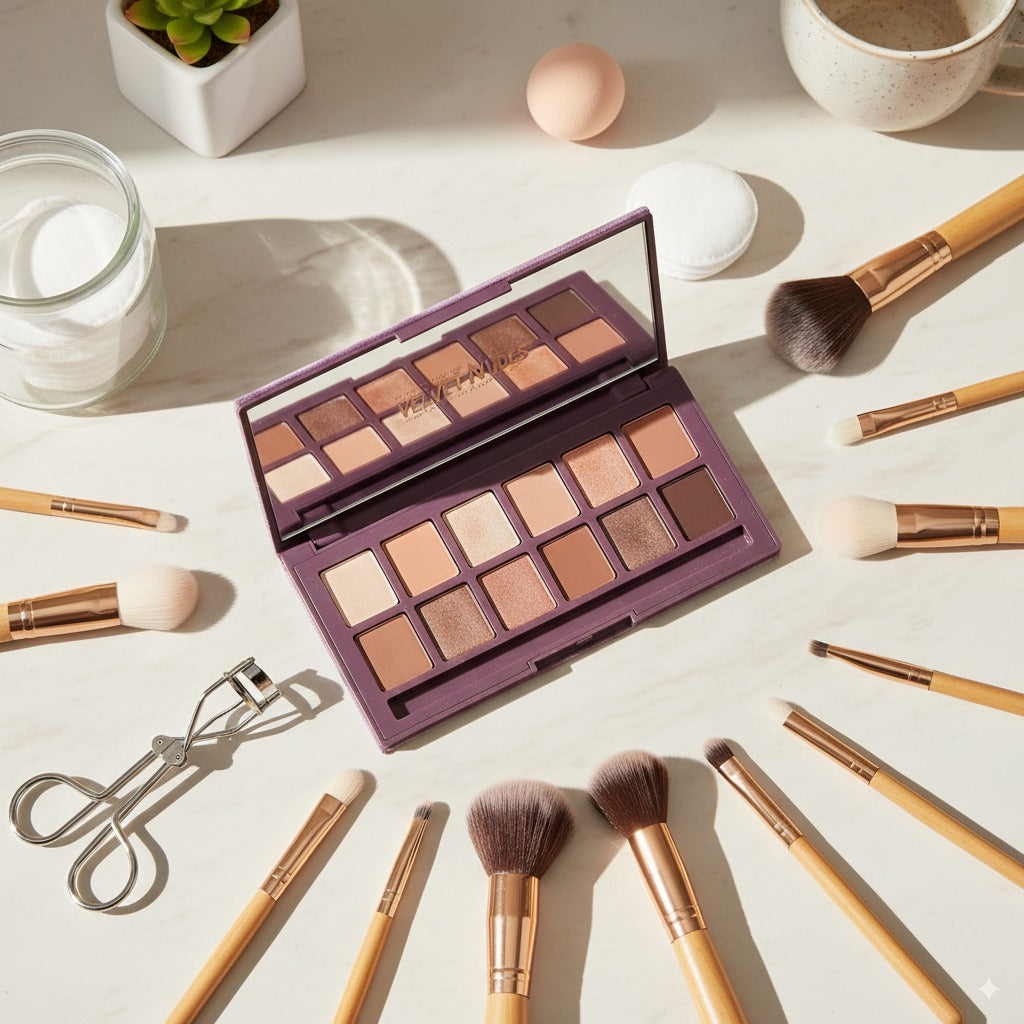 MUA Velvet Nudes 10 Piece Eyeshadow Palette
