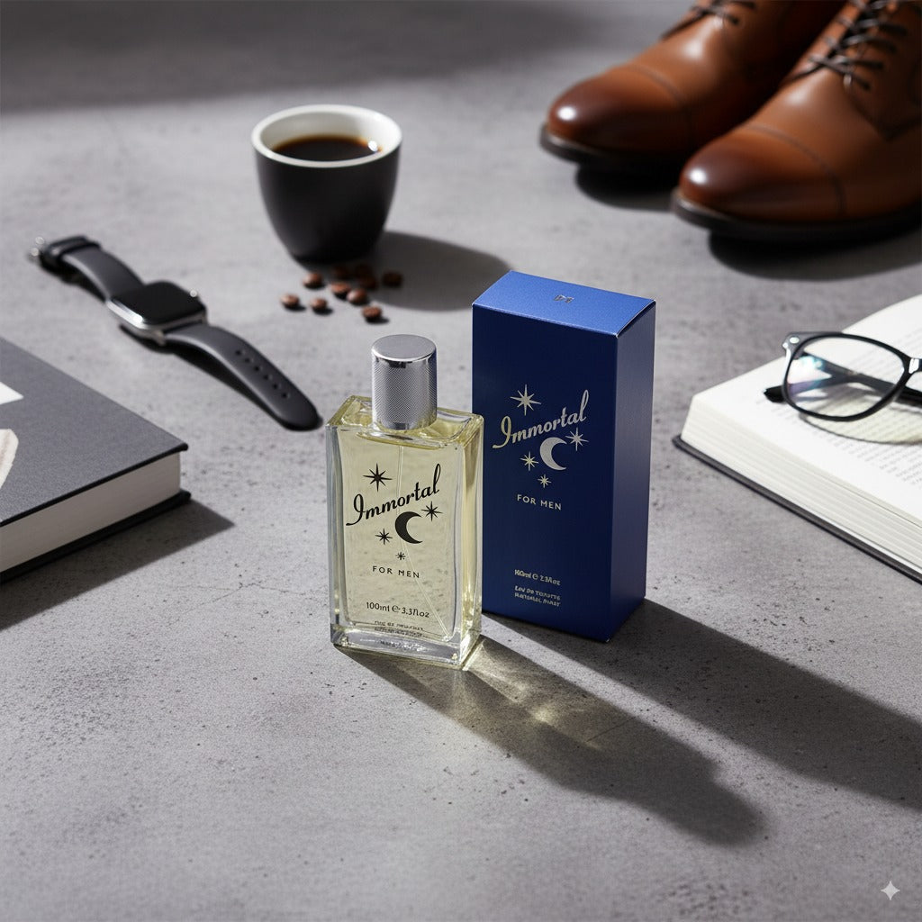 D&M Fragrances Mens Immortal 100ml EDT Spray