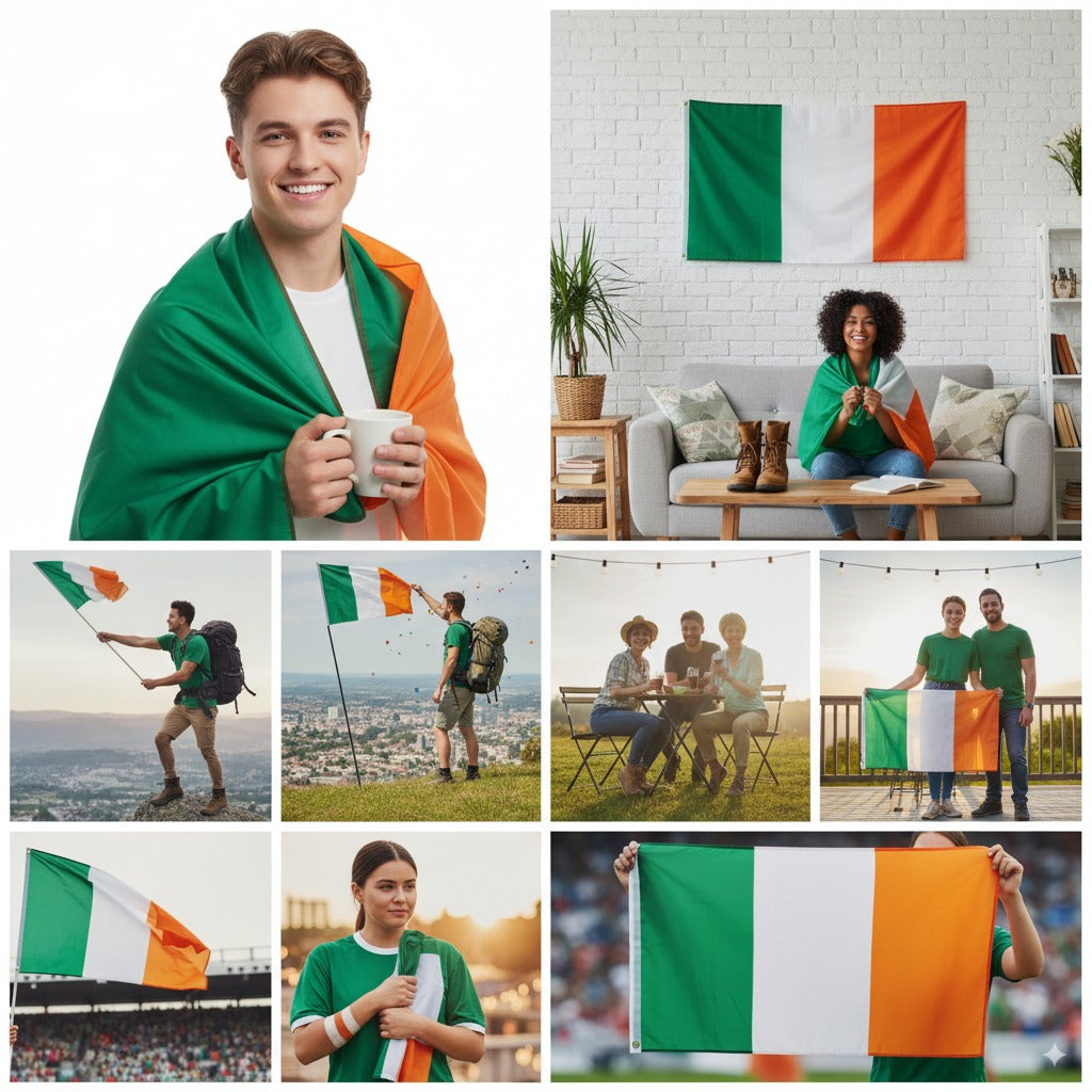 Ireland Flag 5ft x3ft 150x90cm | Merthyr Tydfil | Why Not Shop Online
