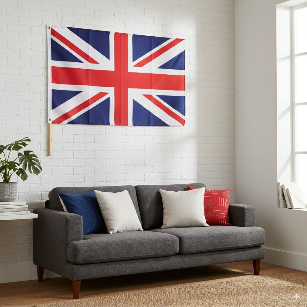 Great Britain Union Jack Flag 5ft x3ft 150x90cm | Merthyr Tydfil | Why Not Shop Online