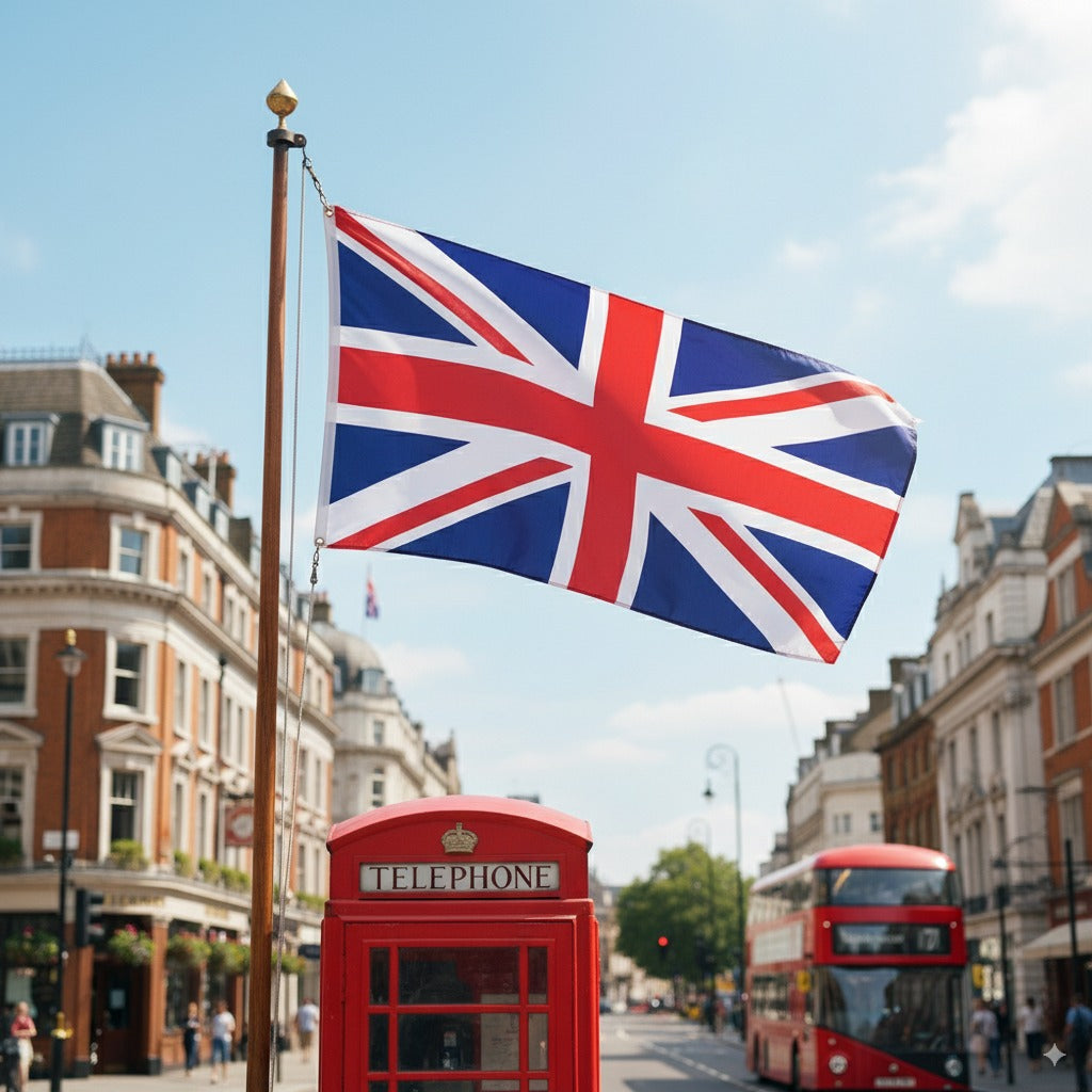 Great Britain Union Jack Flag 5ft x3ft 150x90cm | Merthyr Tydfil | Why Not Shop Online