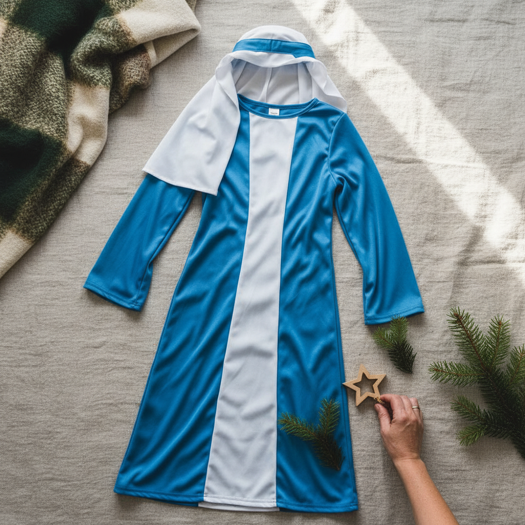 Girls Mary Nativity Fancy Dress Costume | Merthyr Tydfil | Why Not Shop Online