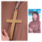 Gold Nuns Monks Priest Fancy Dress Crosses in PVC | Why Not Shop